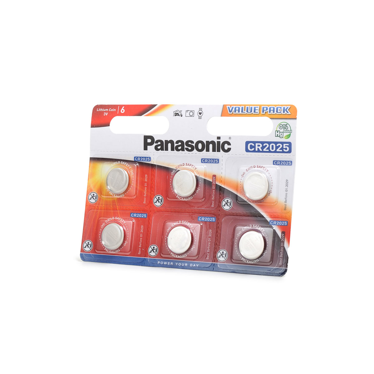 Se Panasonic Lithium CR2025 Batterier hos Dantha
