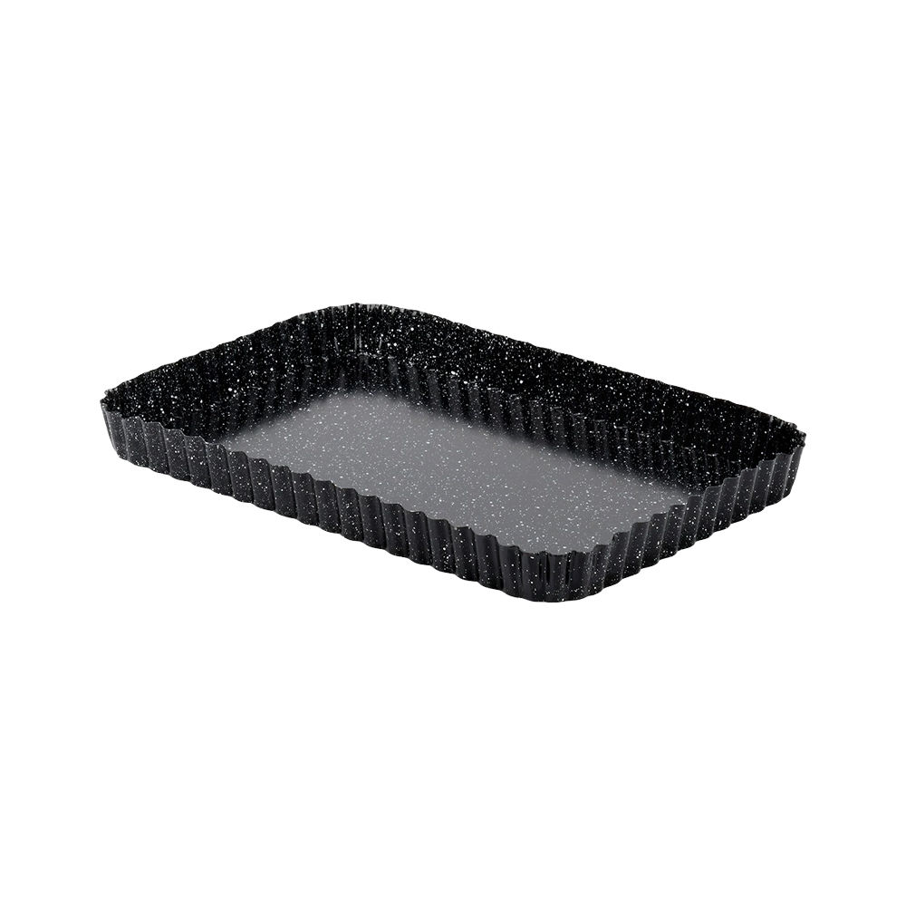 Granite tærteform 31,5x21,5 cm med aftagelig bund