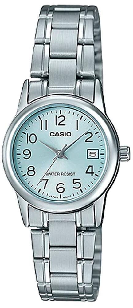Casio LTP-V002D-2BUDF Elegant dameur med blå urskive