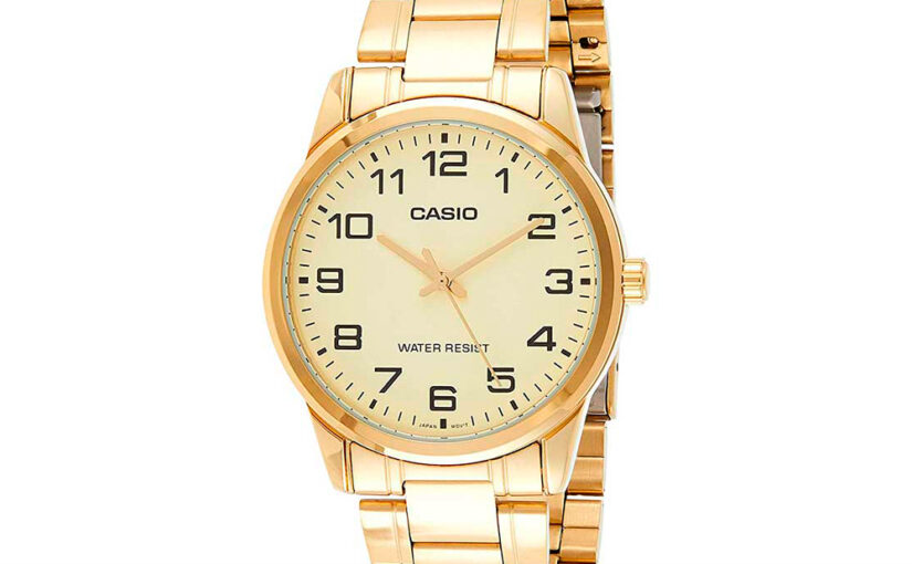 Casio Collection LTP-V001G-9B - Klassisk dameur i guldfarve